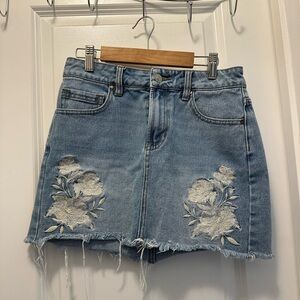 Pacsun Jean Skirt